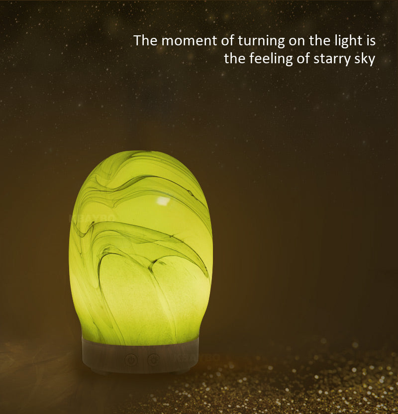 Colorful s humidifier aromatherapy machine, Stylish Aromatherapy Diffuser: Elevate Your Space with Soothing Humidification and Essential Oil Benefits - Crystalbloomaromatics