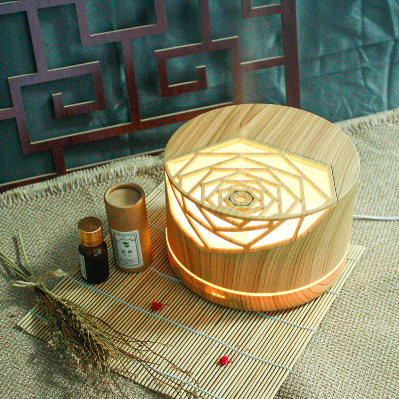 New Wood Grain Aromatherapy Machine Essential Oil Diffuser - Crystalbloomaromatics