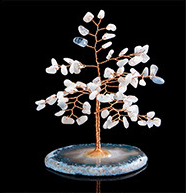 Crystal Lucky Tree Lucky Tree Agate Piece Lucky Tree - Crystalbloomaromatics