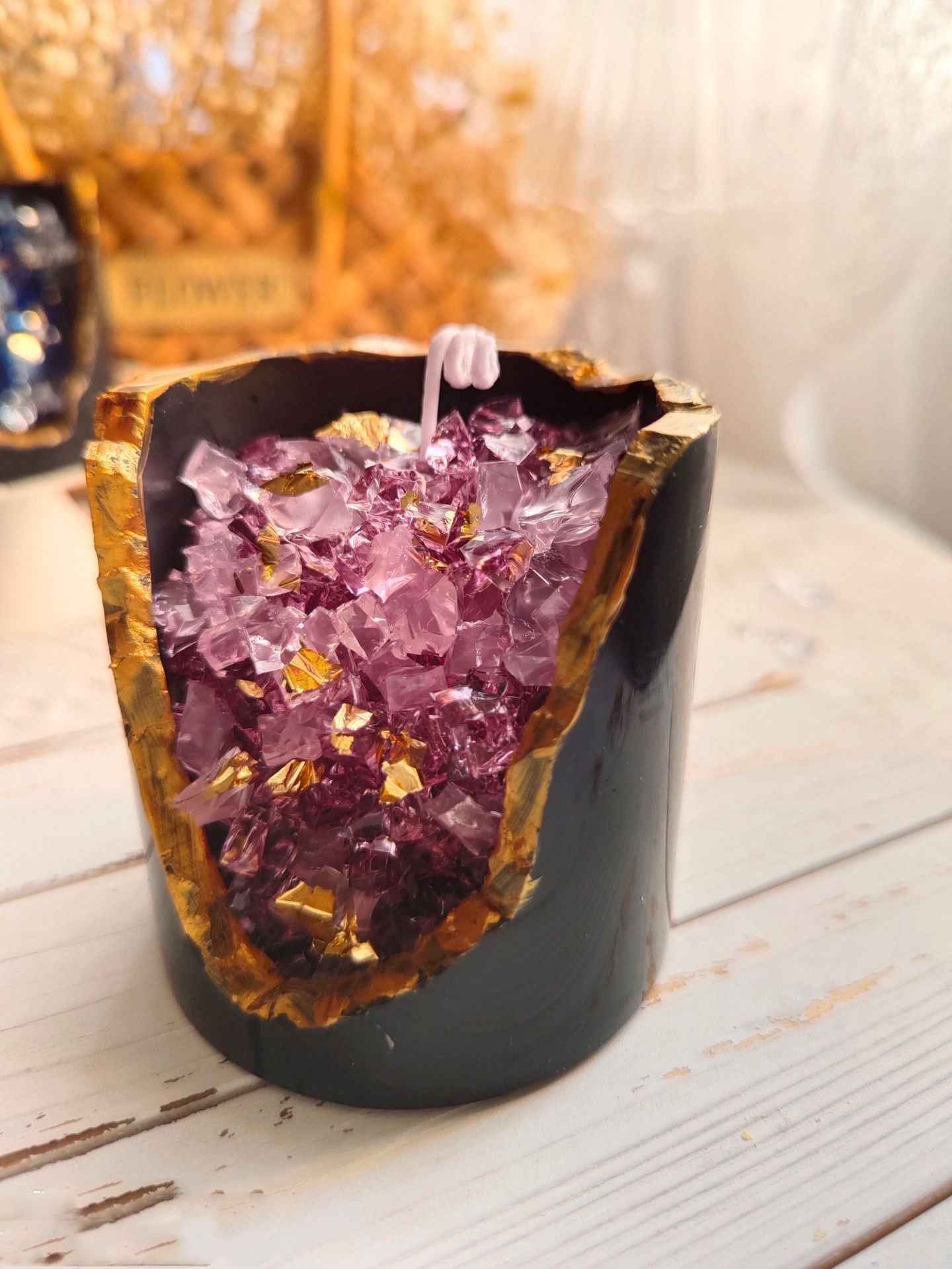 Crystal Aromatherapy Candle Ornaments.