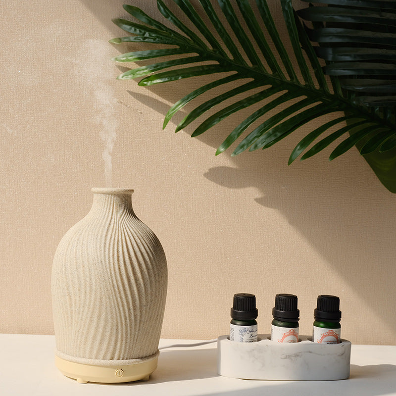 Simple Vase Shaped Aromatherapy Humidifier - Crystalbloomaromatics