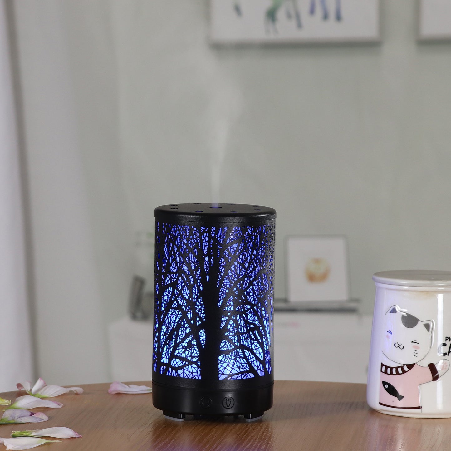 Flat Head Woods Wrought Iron Aroma Diffuser - Crystalbloomaromatics