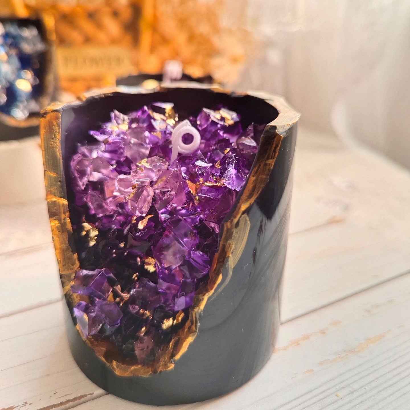 Crystal Aromatherapy Candle Ornaments.