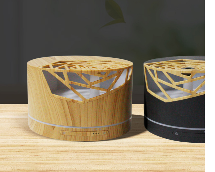 New Wood Grain Aromatherapy Machine Essential Oil Diffuser - Crystalbloomaromatics