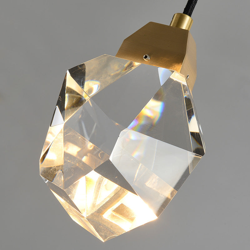 Light Luxury Crystal Modern Living Room Background Copper Wall Lamp, "Illuminate your modern living space with our Light Luxury Crystal Copper Wall Lamp, - Crystalbloomaromatics