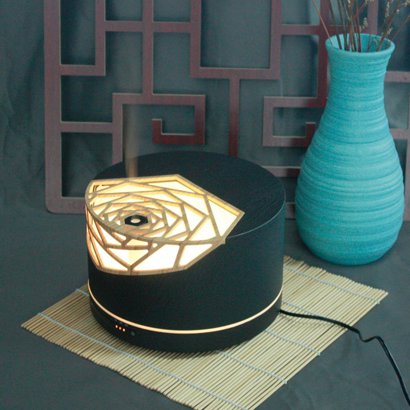 New Wood Grain Aromatherapy Machine Essential Oil Diffuser - Crystalbloomaromatics