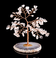 Crystal Lucky Tree Lucky Tree Agate Piece Lucky Tree - Crystalbloomaromatics