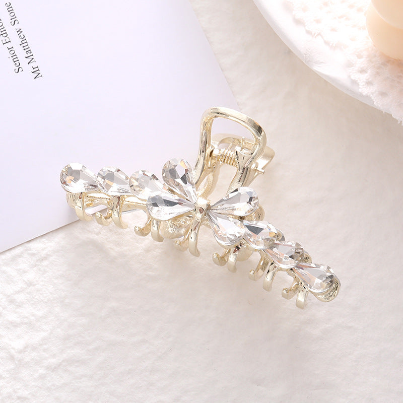 Light Luxury Medium Hair  Clip, Female Crystal Elegant Fashion - Crystalbloomaromatics