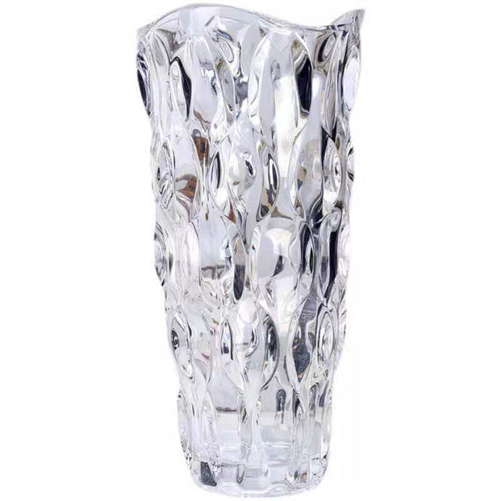 Light Luxury Glaze Crystal Glass Vase Flower Arrangement Decoration Utensils Ornaments Crafts - CRYSTALOIL