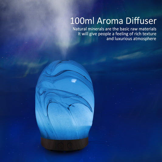 Colorful s humidifier aromatherapy machine, Stylish Aromatherapy Diffuser: Elevate Your Space with Soothing Humidification and Essential Oil Benefits - Crystalbloomaromatics