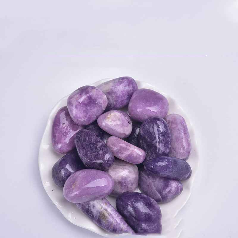Natural Amethyst Healing Stones Tumble for Spiritual Wellness and Crystals - CRYSTALOIL
