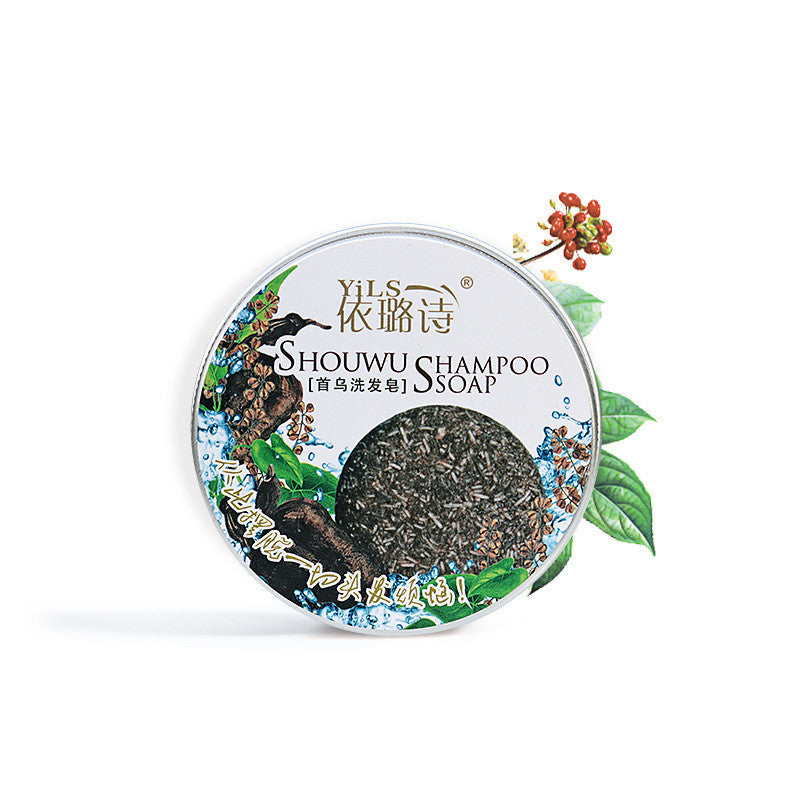 Nourishing Hair Root Shampoo Essential Oil Shampoo Soap Black Smoothing Plant Shampoo Soap - CRYSTALOIL