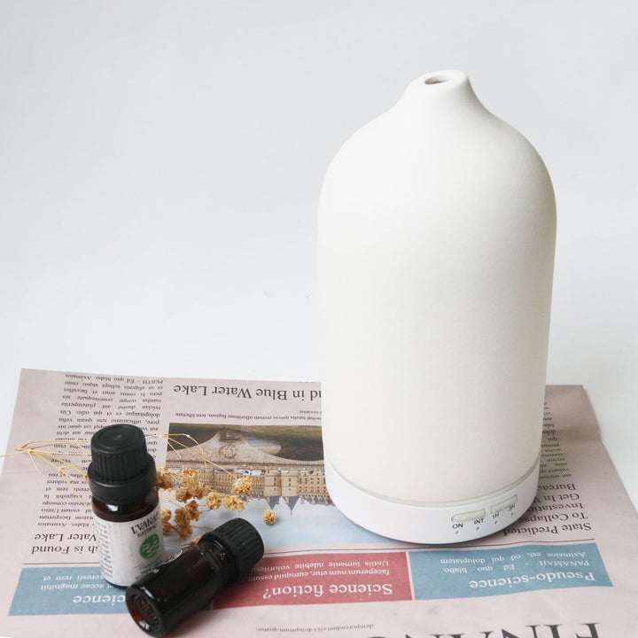 Ceramic Humidifier Diffuser Frosted Ceramic Aroma Diffuser - CRYSTALOIL