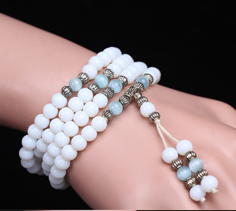 Natural crystal multi-layer bracelet - CRYSTALOIL