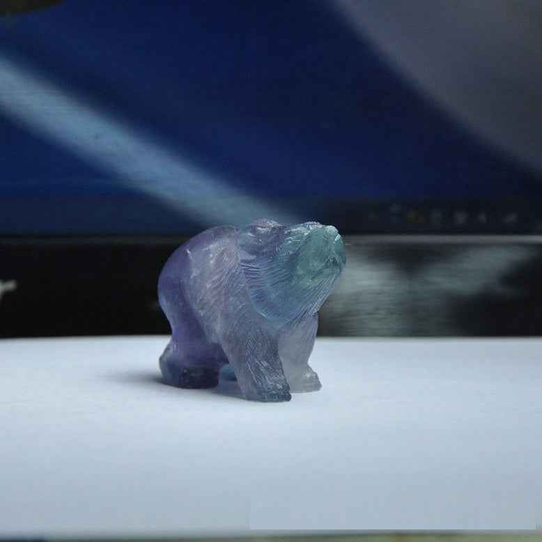 Classic Crystal Polar Bear Crafts for Home Decor and Gifts - CRYSTALOIL