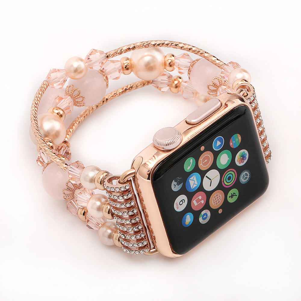Natural Crystals on Band Jewelry Sports made with natural stone, exquisite crystal watch band.&quot; - CRYSTALOIL