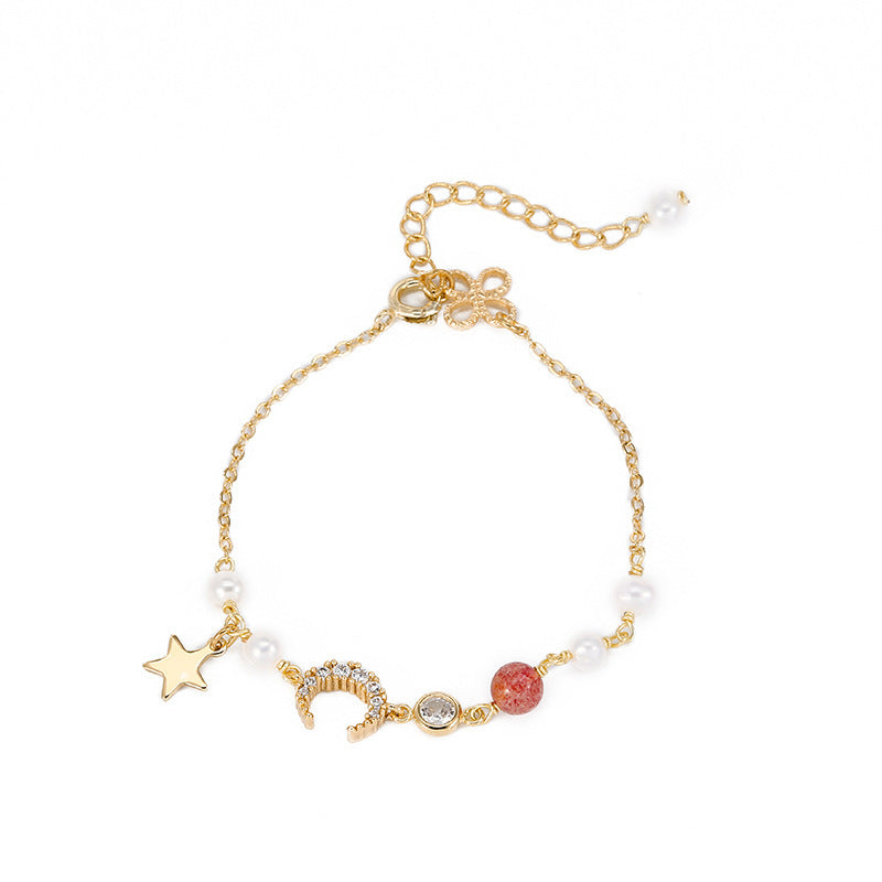 Women&#39;s Natural Crystal Bracelet - CRYSTALOIL