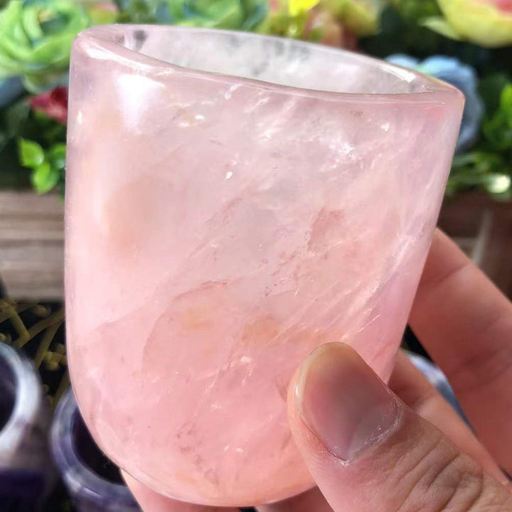 Mug In Natural White Crystal - CRYSTALOIL