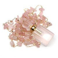 Exquisite Natural Stone Semi Precious Stone Perfume Bottle - CRYSTALOIL