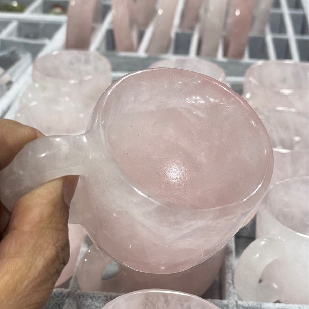 Natural Crystal Tea Cup Cushion - CRYSTALOIL