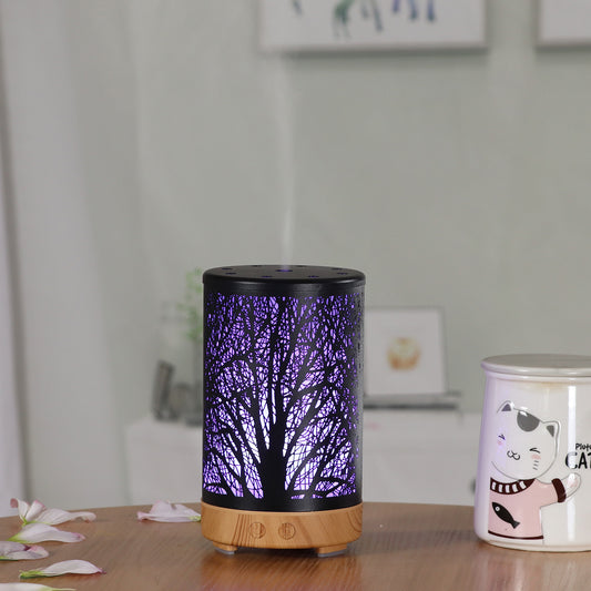 Flat Head Woods Wrought Iron Aroma Diffuser - Crystalbloomaromatics