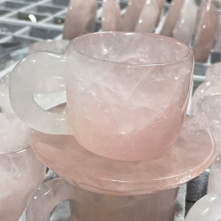 Natural Crystal Tea Cup Cushion - CRYSTALOIL