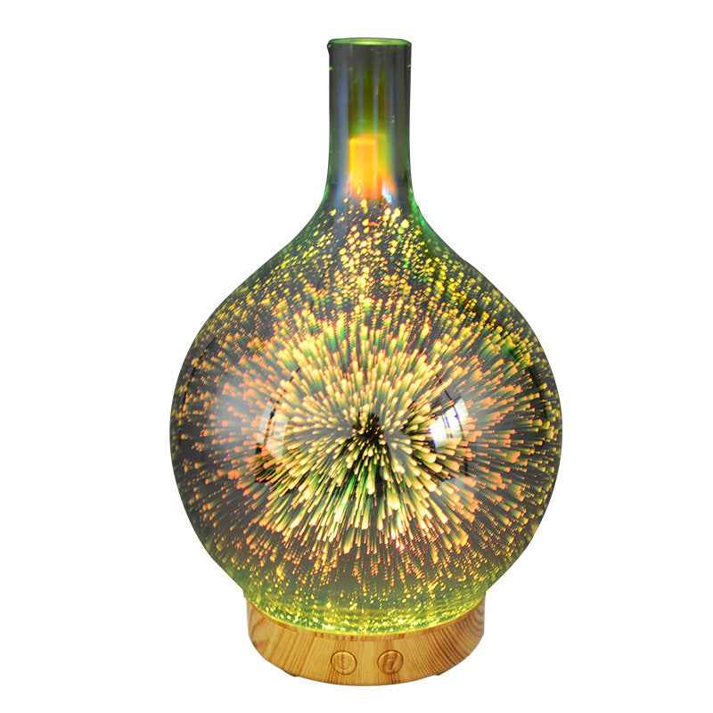 New Firework Ultrasonic Diffuser with Mesmerizing LED Light Display for Ambient Atmosphere - CRYSTALOIL