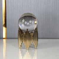 Light Luxury Crystal Ball Decoration Creative Metal Modern Living Room Entrance TV Cabinet Wine Cabinet - CRYSTALOIL