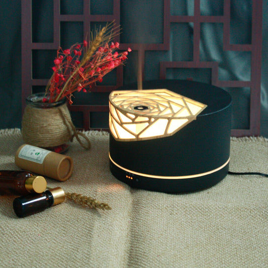 New Wood Grain Aromatherapy Machine Essential Oil Diffuser - Crystalbloomaromatics