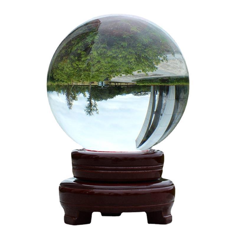 Nordic Light Luxury Metal Crystal Ball Craft Decoration - Crystalbloomaromatics