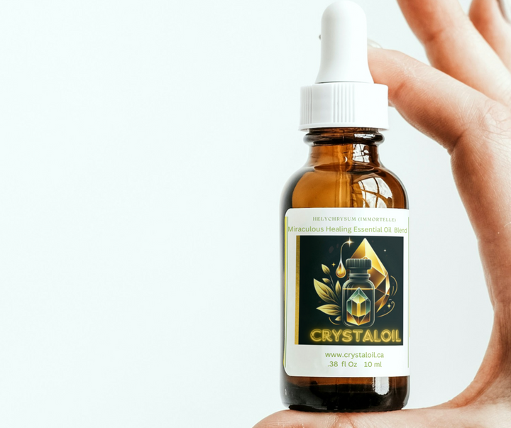 Luxury Helichrysum Essential Oil for Skin Rejuvenation and Regeneration - CRYSTALOIL