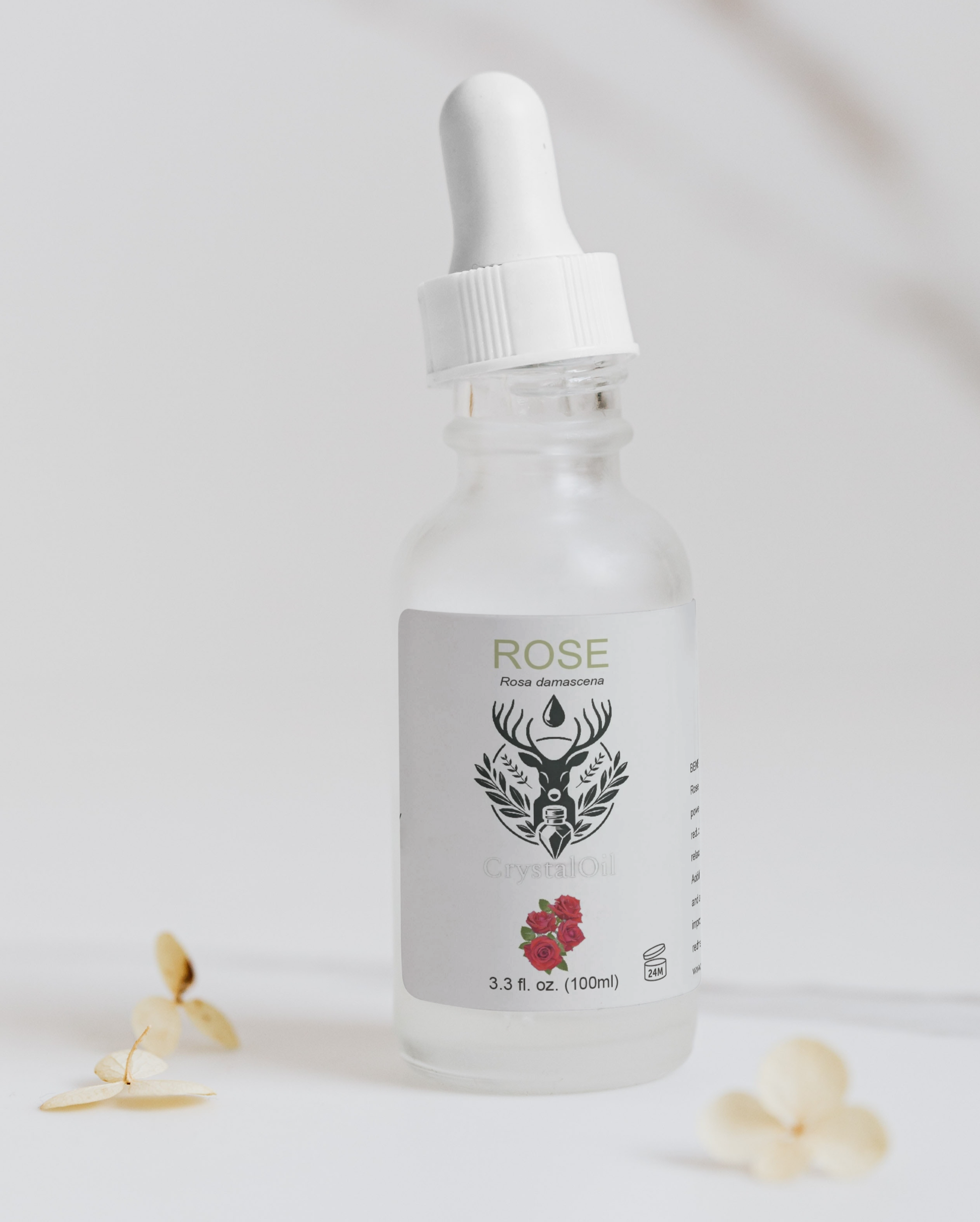 Rose Essential Oil, exquisite floral scent, Rose essential oil is cherished for its uplifting and mood-enhancing properties . Additionally, Rose oil is prized for its skincare benefits, offering hydration, soothing properties, - CRYSTALOIL