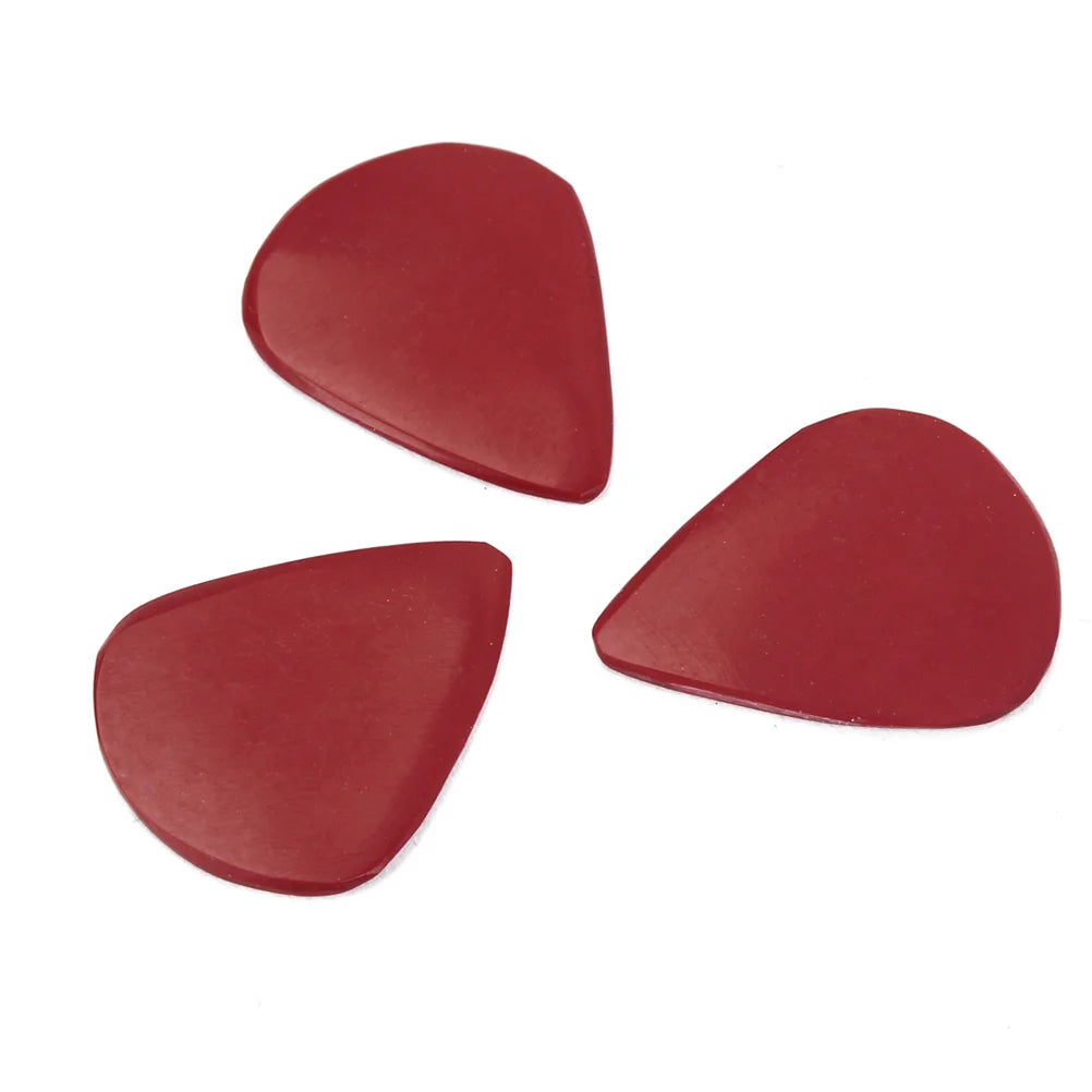 3pcs Guitar Picks 28*26*2mm Natural Stone Guitar Finger Pick Natural Crystal stone