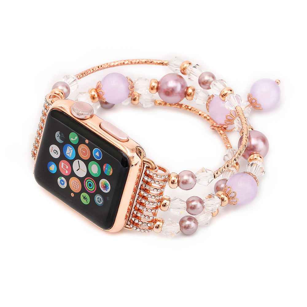 Natural Crystals on Band Jewelry Sports made with natural stone, exquisite crystal watch band.&quot; - CRYSTALOIL
