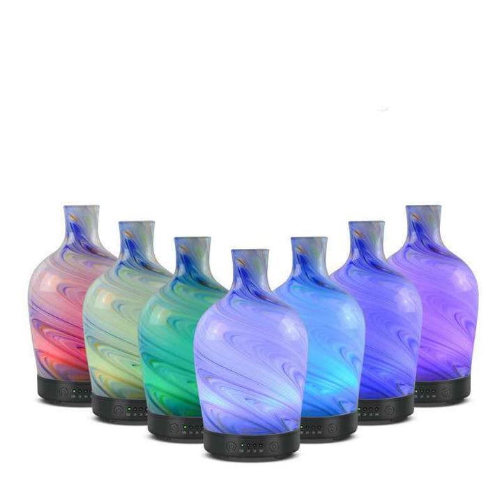 Aroma Humidifier Diffuser: Stylish Essential Oil Spray Diffuser for Soothing Humidification and Aromatherapy Benefits - CRYSTALOIL