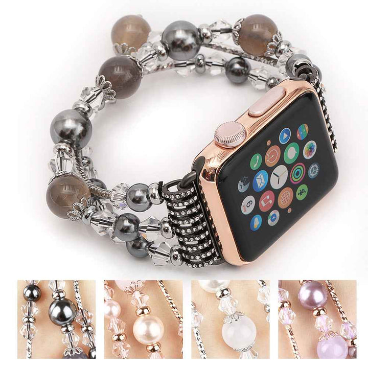 Natural Crystals on Band Jewelry Sports made with natural stone, exquisite crystal watch band.&quot; - CRYSTALOIL