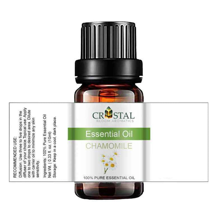 Luxury Chamomile Essential Oil - Indulge in Sophistication with Premium Big Bottles - CRYSTALOIL