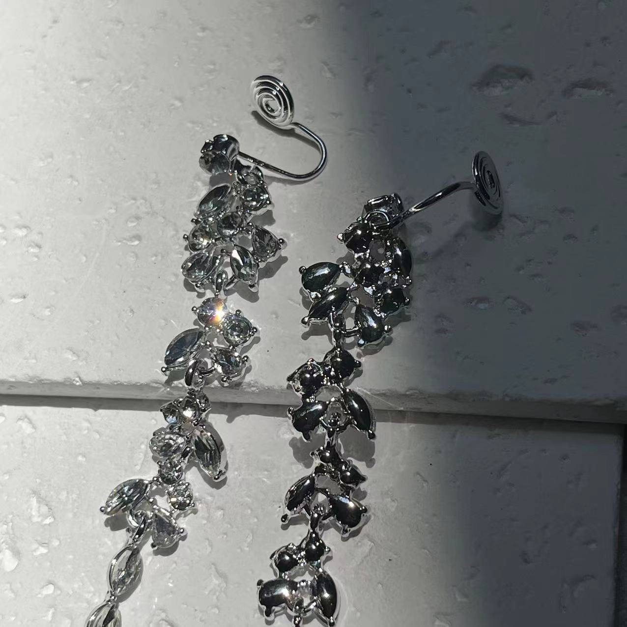 crystal earrings