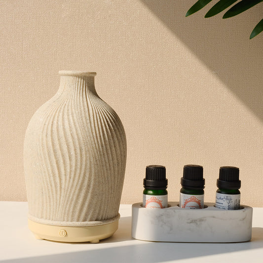 Simple Vase Shaped Aromatherapy Humidifier - Crystalbloomaromatics