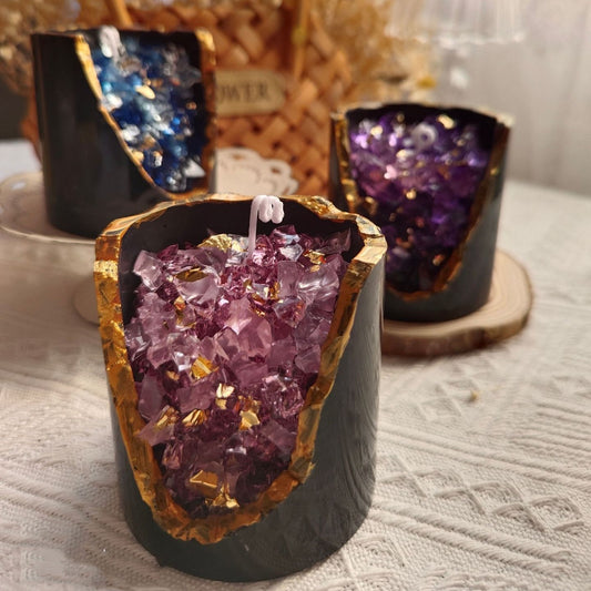 Crystal Aromatherapy Candle Ornaments.