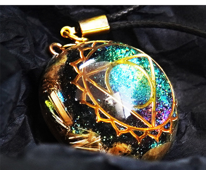 Jewel Titanium Crystal Hair, Crystal Necklace - CRYSTALOIL