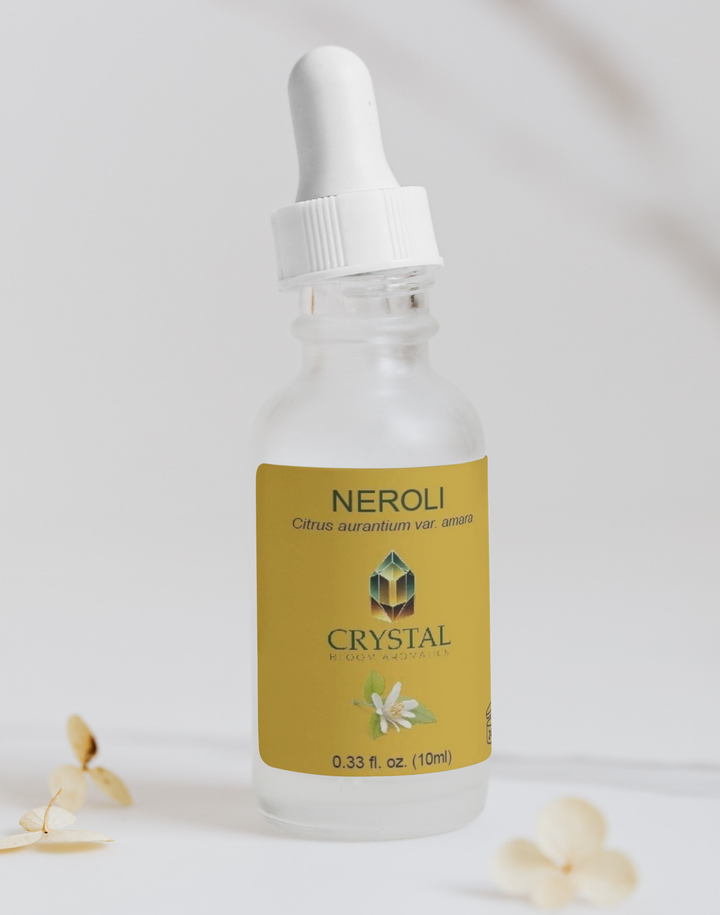Large Luxury Neroli Essential Oil - Calming and Uplifting Properties - CRYSTALOIL
